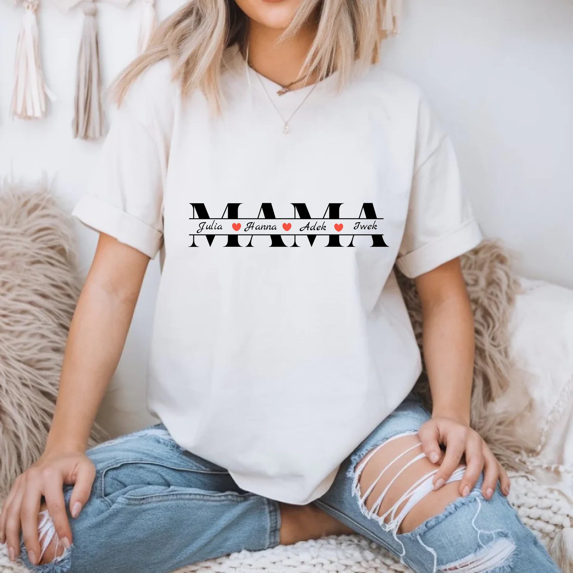 5.Gildan 5000 White Tshirt Mockup,