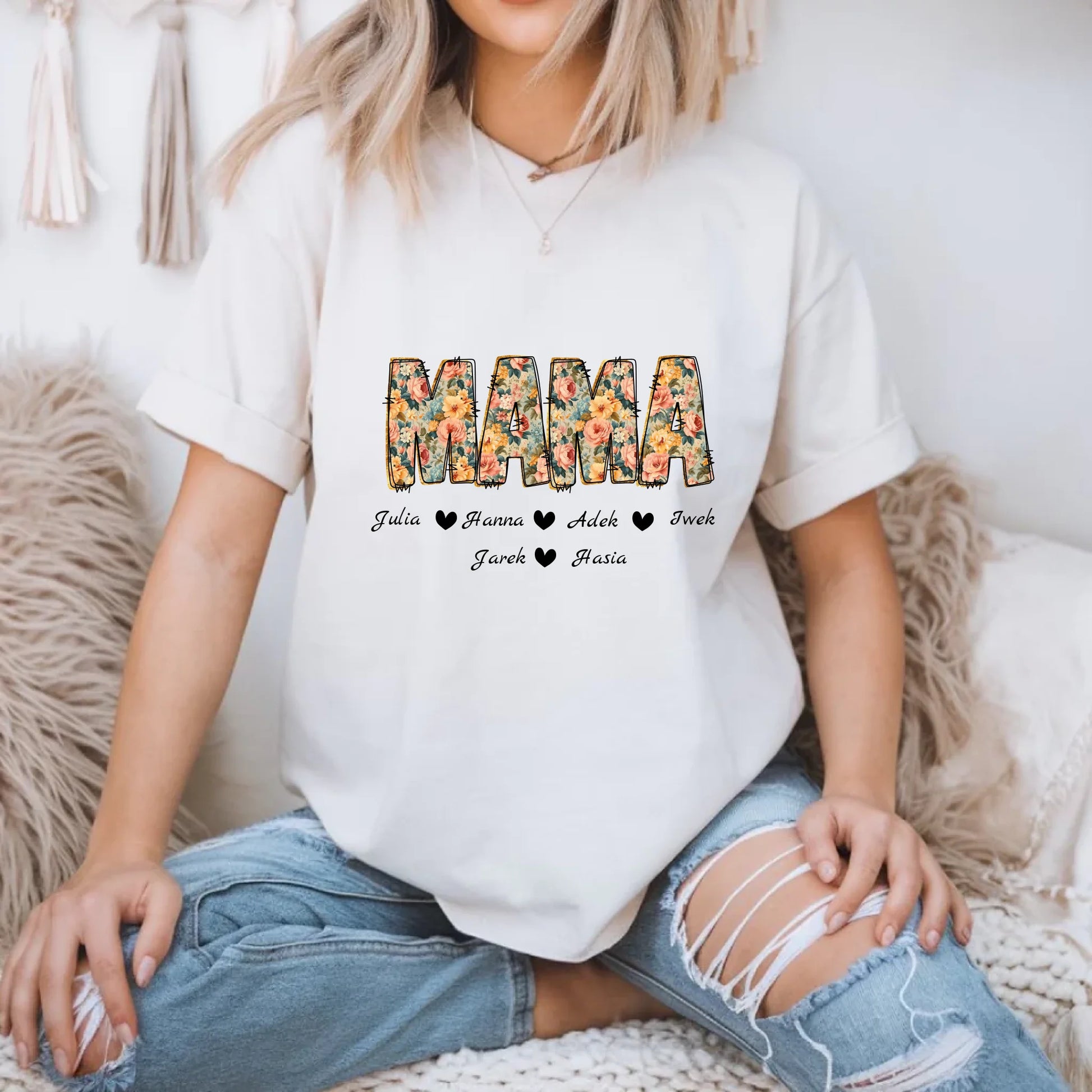 5.Gildan 5000 White Tshirt Mockup,