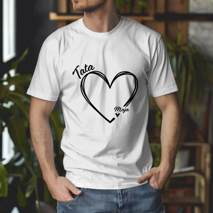 Gildan 5000 Tshirt man white ash Mockup 4