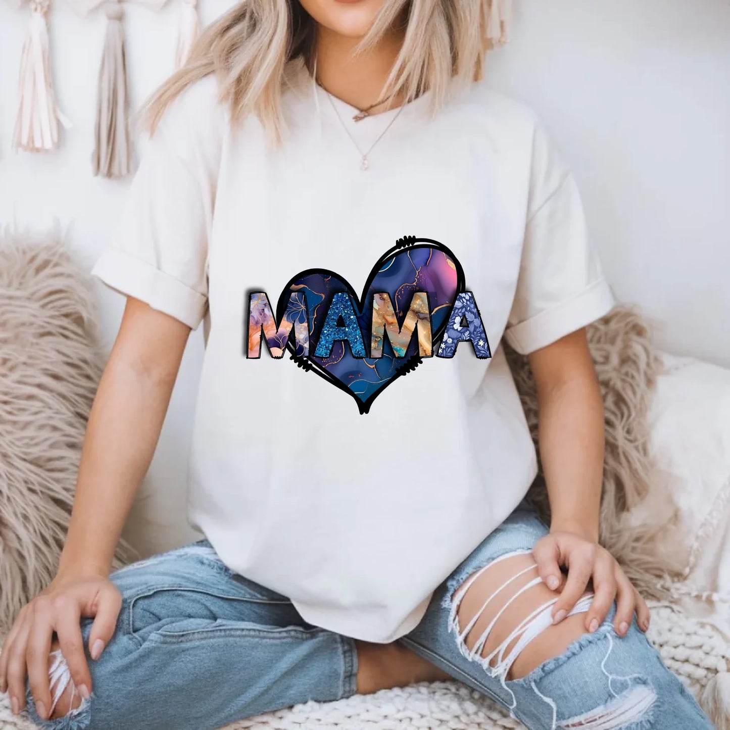 5.Gildan 5000 White Tshirt Mockup,