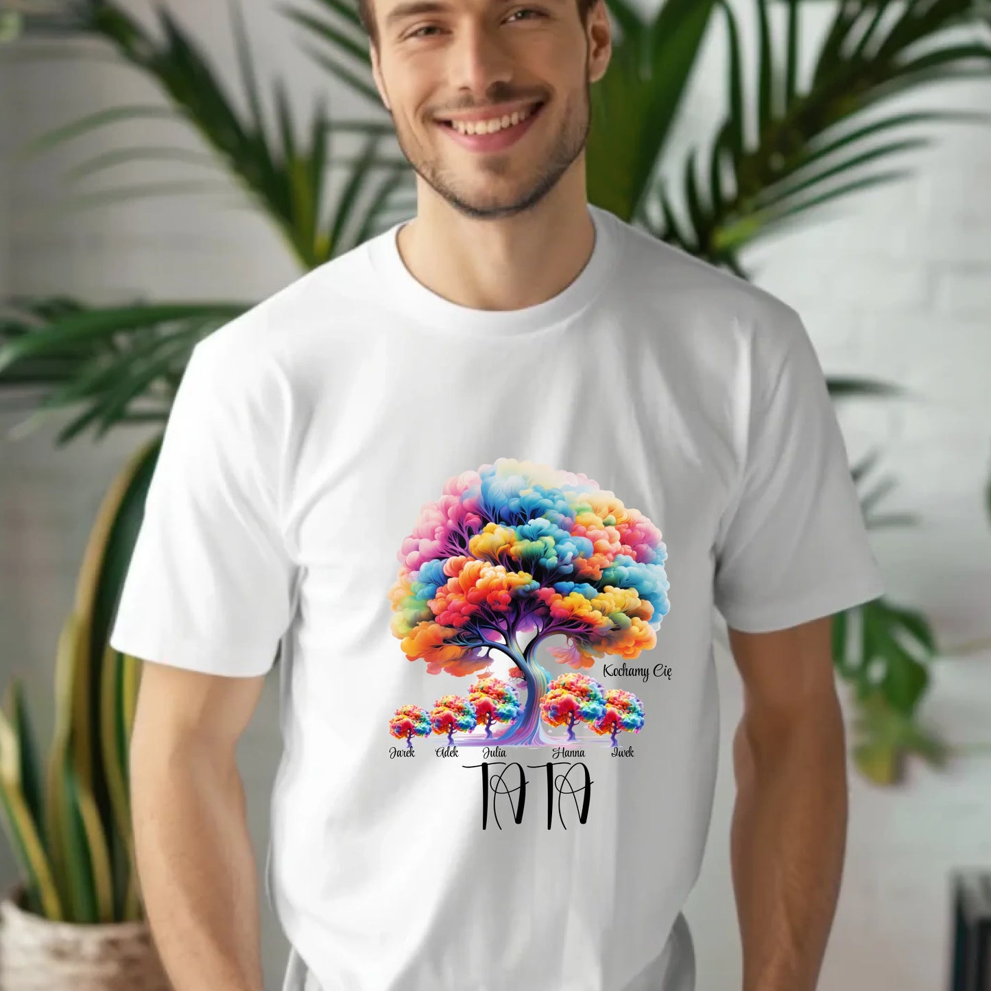 Gildan 5000 Tshirt man white Mockup