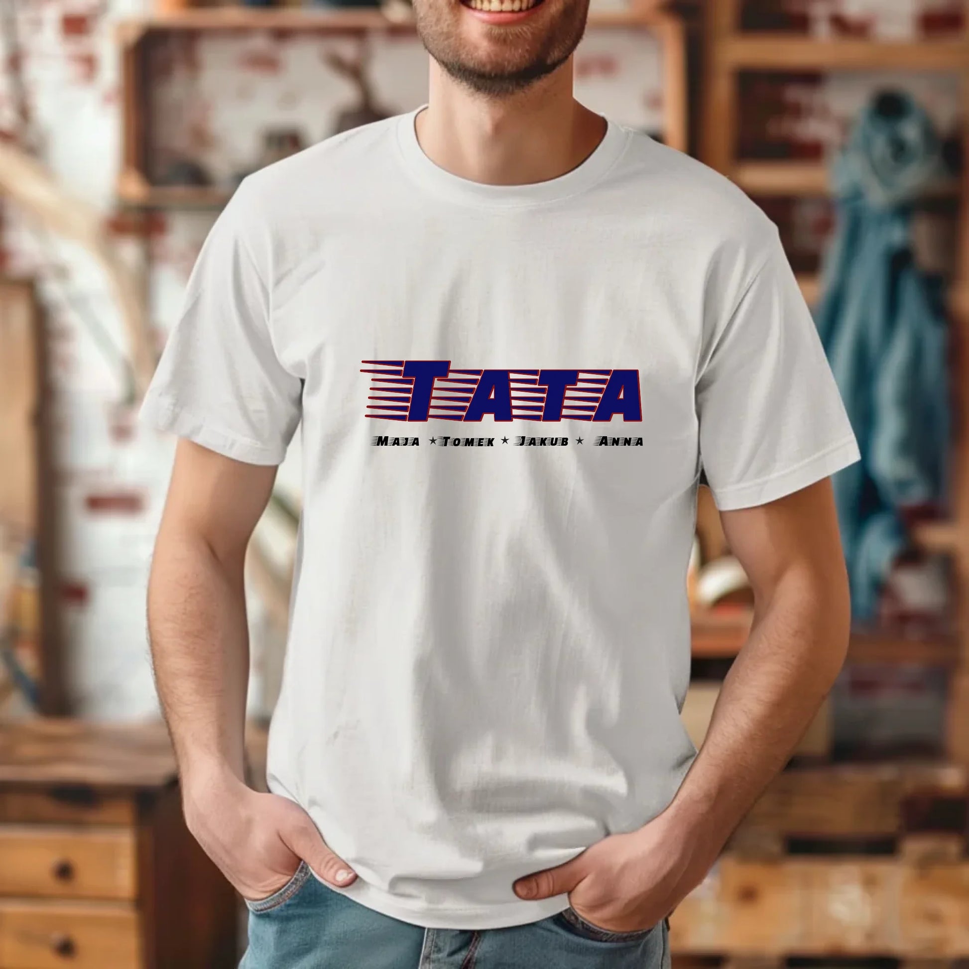 Gildan 5000 Tshirt man white ash Mockup
