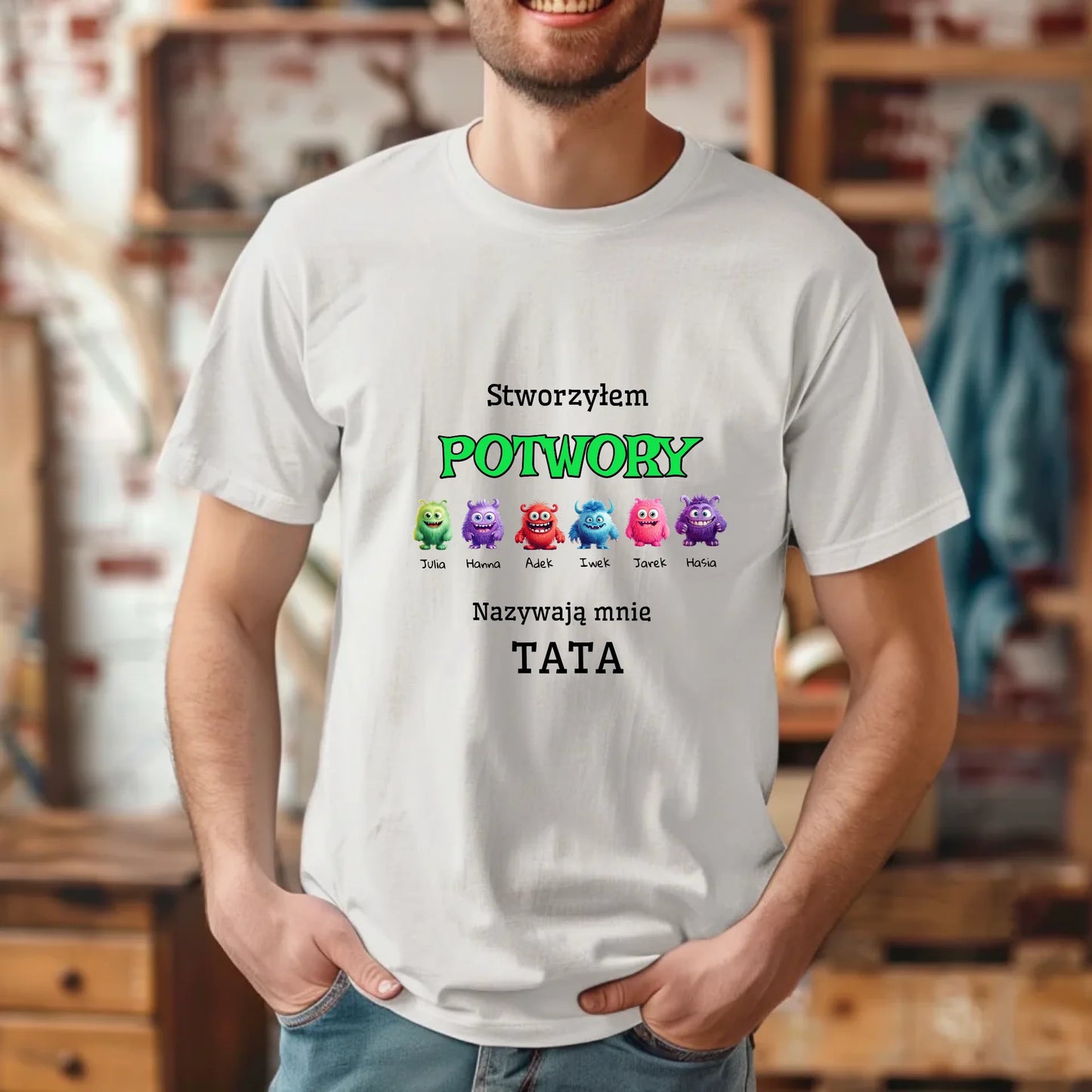 Gildan 5000 Tshirt man white ash Mockup