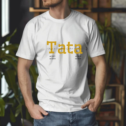 Gildan 5000 Tshirt man white ash Mockup 4